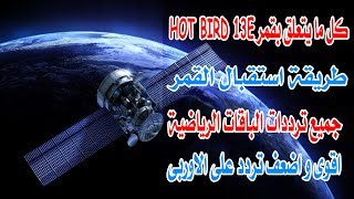 احدث تردد قنوات الهوت بيرد و اقوى تردد الاوربي 2024  satellite frequency Hot Bird 13E [upl. by Arammat]