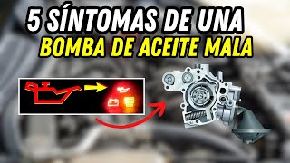 5 síntomas de bomba de aceite que ya esta fallando ESTO DAÑARA TU MOTOR [upl. by Namielus42]