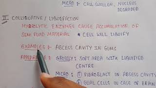 Types of Necrosis Easy Coagulative liquefaction caseous fat  pathophysiology [upl. by Niwdog]