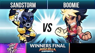 Sandstorm vs Boomie  Winners Final  Low Tier City 7 [upl. by Shayn]