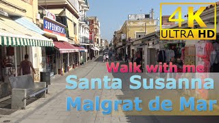 Walk With Me from Santa Susanna to Malgrat De Mar Spain 2019 [upl. by Joub]