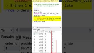 UBER SQL Interview Question  Late Delivery Percent  DATEDIFF CTE amp CASE [upl. by Pandora353]