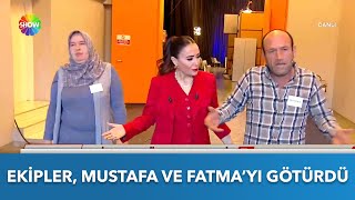 Ekipler Mustafa ve Fatma için stüdyoda  Didem Arslan Yılmazla Vazgeçme  22032024 [upl. by Novyat]