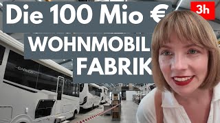 DIE LUXUS WOHNMOBIL FABRIK CONCORDE 🔴 SO ENTSTEHT EIN CAMPER LUXUS LINER [upl. by Enihsnus]