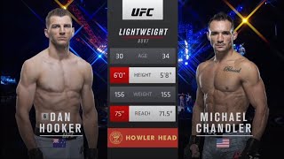 Dan hooker vs Michael Chandler Full Fight [upl. by Scevo]