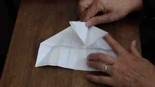 MiG21 Paper Airplane Folding Demo [upl. by Brit]