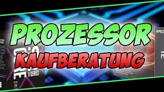 CPU  Prozessor  Kaufberatung  HERBST 2018 [upl. by Eatnuahc953]