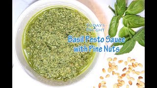 Pesto Pasta Recipe  How to Make Basil Pesto Pasta [upl. by Ydnam681]