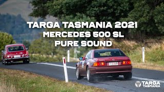 TARGA Tasmania 2021 Tour  Mercedes 500 SL Pure Sound [upl. by Sholem]