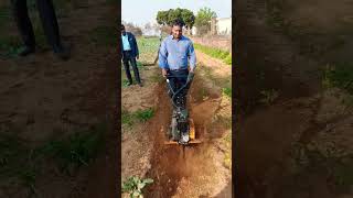 indianagritechguruji tractors powerweeder tractorvideo agriculturepowerweeder powertiller [upl. by Iruy]