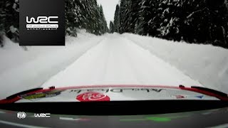 WRC  Rally Sweden 2018 ONBOARD Østberg SS02 [upl. by Starks]