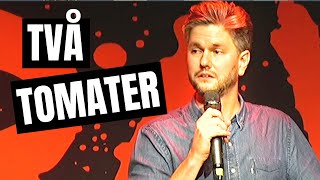 Två tomater  PK edition  Fredrik Andersson standup [upl. by Yerhpmuh]