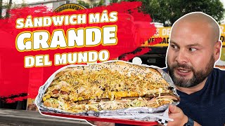 El Sándwich MAS GRANDE de Colombia 🇨🇴  Los Insaciables [upl. by Rednasxela]