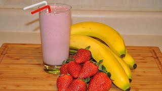 Strawberry Banana Smoothie [upl. by Anierdna]