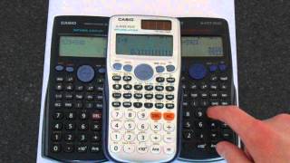 Casio Calculator Fractions to Decimals and back [upl. by Ahsaten]