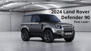 2024 Land Rover Defender 90  First Look [upl. by Lemyt]