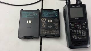 Kenwood d74 aftermarket battery tip [upl. by Benedikt995]