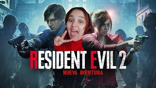 Nueva Aventura con LEON S KENNEDY  Resident Evil 2 RemakeCristyGrimes [upl. by Nanete300]