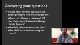 Lecture 32 — Reflections on HCI  HCI Course  Stanford University [upl. by Ennahoj]