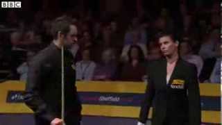 Ronnie OSullivan warned By Michaela Tabb [upl. by Fotinas439]