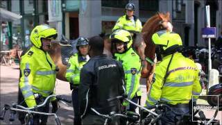 Amsterdam officers arrest man  July 1 2011 1729 [upl. by Yra754]