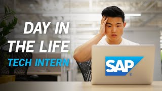 Day In The Life At The 1 Tech Internship In America  SAP [upl. by Esyla959]