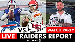 Bills vs Chiefs Live Stream NFL Playoffs AFC Divisional Round FREE CBS Watch Party Raiders Report [upl. by Sutherlan]