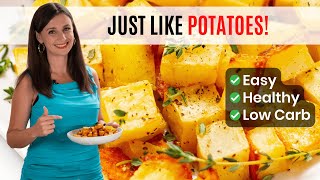 ROASTED RUTABAGA Tastes Like Potatoes Low Carb amp So Easy [upl. by Friedman432]