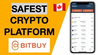 Safest way to buy Crypto in Canada  Bitbuy Platform Review [upl. by Nylknarf]