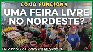 CONHECENDO UMA DAS PRINCIPAIS FEIRAS LIVRES DE PETROLINA A FEIRA DA AREIA BRANCA [upl. by Lyman]