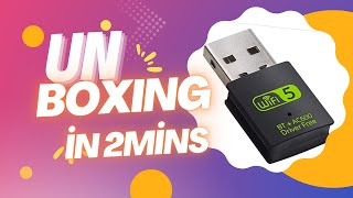 AUSHA WiFi Adapter 5GHz 2mins Unboxing [upl. by Macnair]