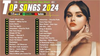 Top Hits 2024 🔥 New Popular Songs 2024 🔥 Best English Songs  Best Pop Music Playlist  on Spotify [upl. by Somerville695]