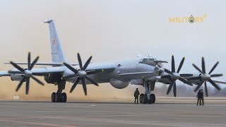 Russia’s Tu95 Bomber Is Old But The Bear Still Has Claws [upl. by Ivett]