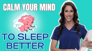 How to Get To Sleep Faster  Stop Your Racing Mind At Bedtime [upl. by Seiuqram]