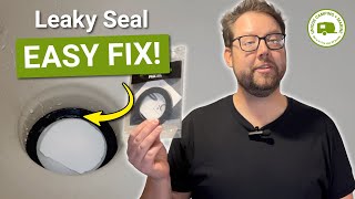 EASILY Fix Your Leaky Seal In An RV Toilet [upl. by Cathie346]