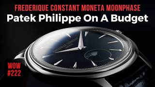 Frederique Constant Classics Moneta Moonphase  Watch of the Week Review 222 [upl. by Assilac]