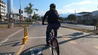 Movilidad sostenible Las ciclovías de Cali La de la Simon Bolívar [upl. by Marianna]