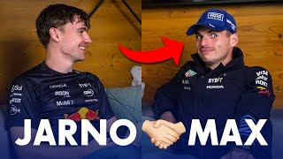 Max Verstappen Interviewed by Jarno Opmeer [upl. by Sugna]