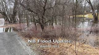 NB Flood Update April 18 2023 [upl. by Atiras]