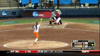 Softball National Championship Game 2 Lady Vols vs Oklahoma Highlights [upl. by Merv]