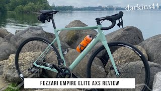 Fezzari Empire Road Bike Unboxing amp Review  Elite Rival AXS eTap First Ride Consumer Direct [upl. by Nitsyrk]