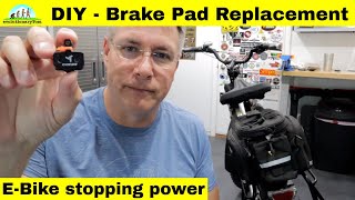 EBike Brake Pads  Change them yourself [upl. by Tobey402]