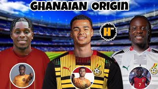 10 GHANAIAN ORIGIN FOOTBALLERS PLAYING FOR EUROPEAN COUNTRIES [upl. by Nojram260]