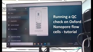 Oxford Nanopore flow cell QC tutorial [upl. by Korns218]