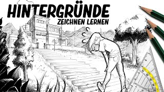 Hintergründe zeichnen  Tutorial  Drawinglikeasir [upl. by Llertac45]