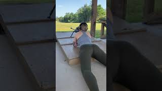 Steyr arms 50 cal full body recoil [upl. by Adnirod]