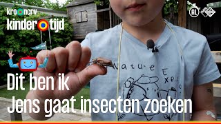 Jens gaat insecten zoeken Kindertijd KRONCRV [upl. by Eniamej]