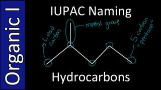 How to name Hydrocarbons IUPAC Style  Organic Chemistry I [upl. by Adnicul]