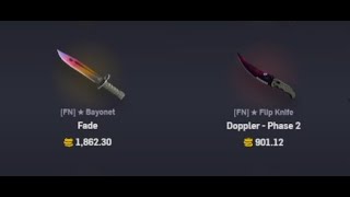 3000 KNIFE PULL ON CSGOEMPIRE [upl. by Waldack]