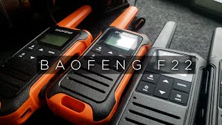 Baofeng F22 Best Budget Walkie Talkie [upl. by Yrrah494]